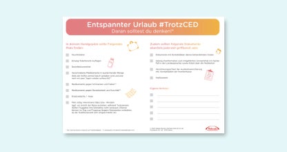 CED & Reisen: Checkliste für CED-Patienten